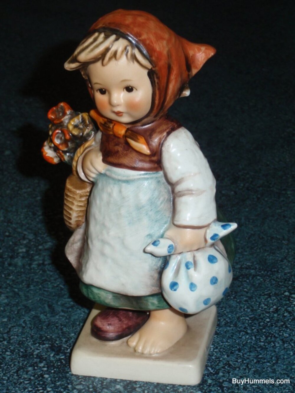 "Weary Wanderer" Goebel Hummel Figurine #204 TMK5 GRANNY CHIC CHRISTMAS GIFT!